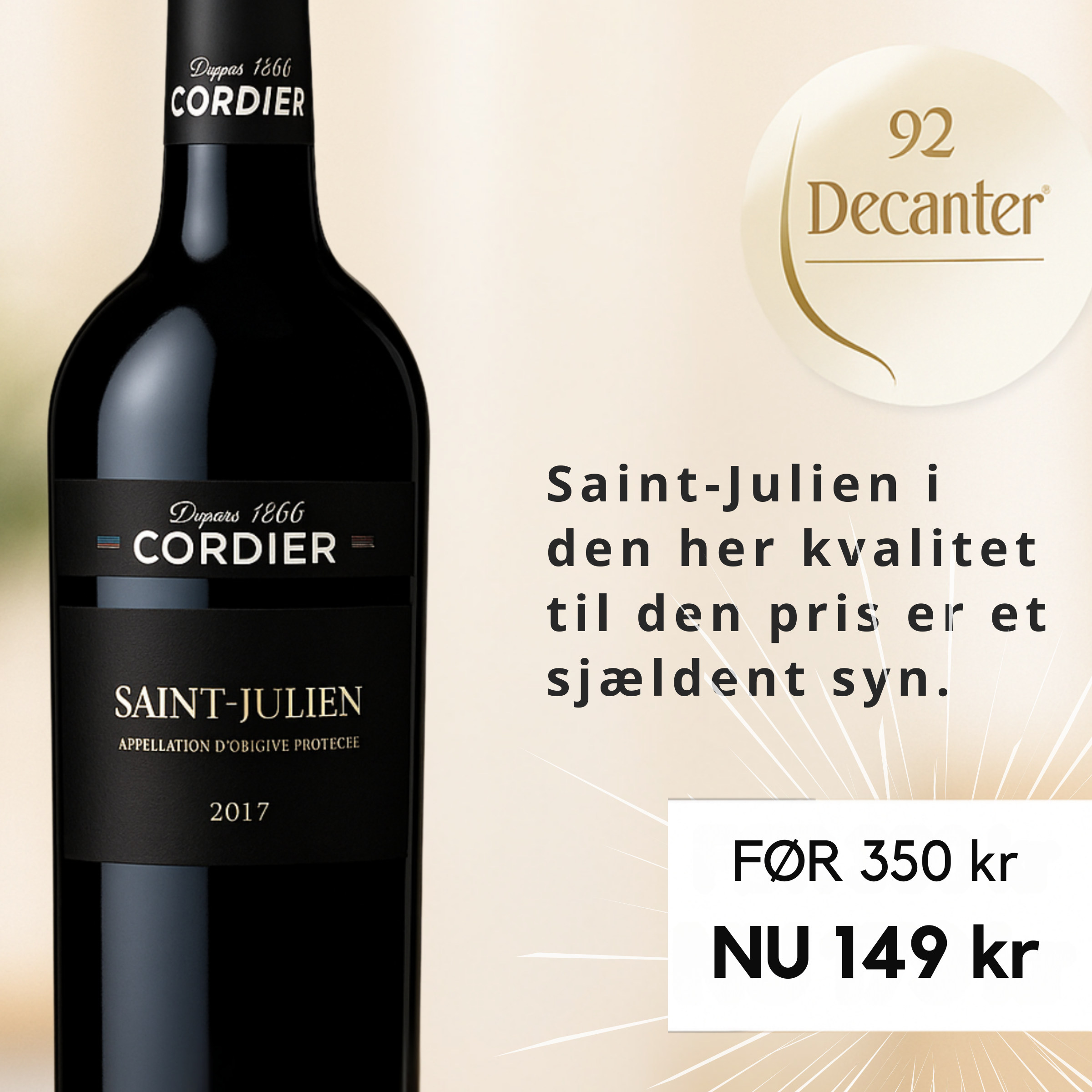Cordier Saint Julien 2017