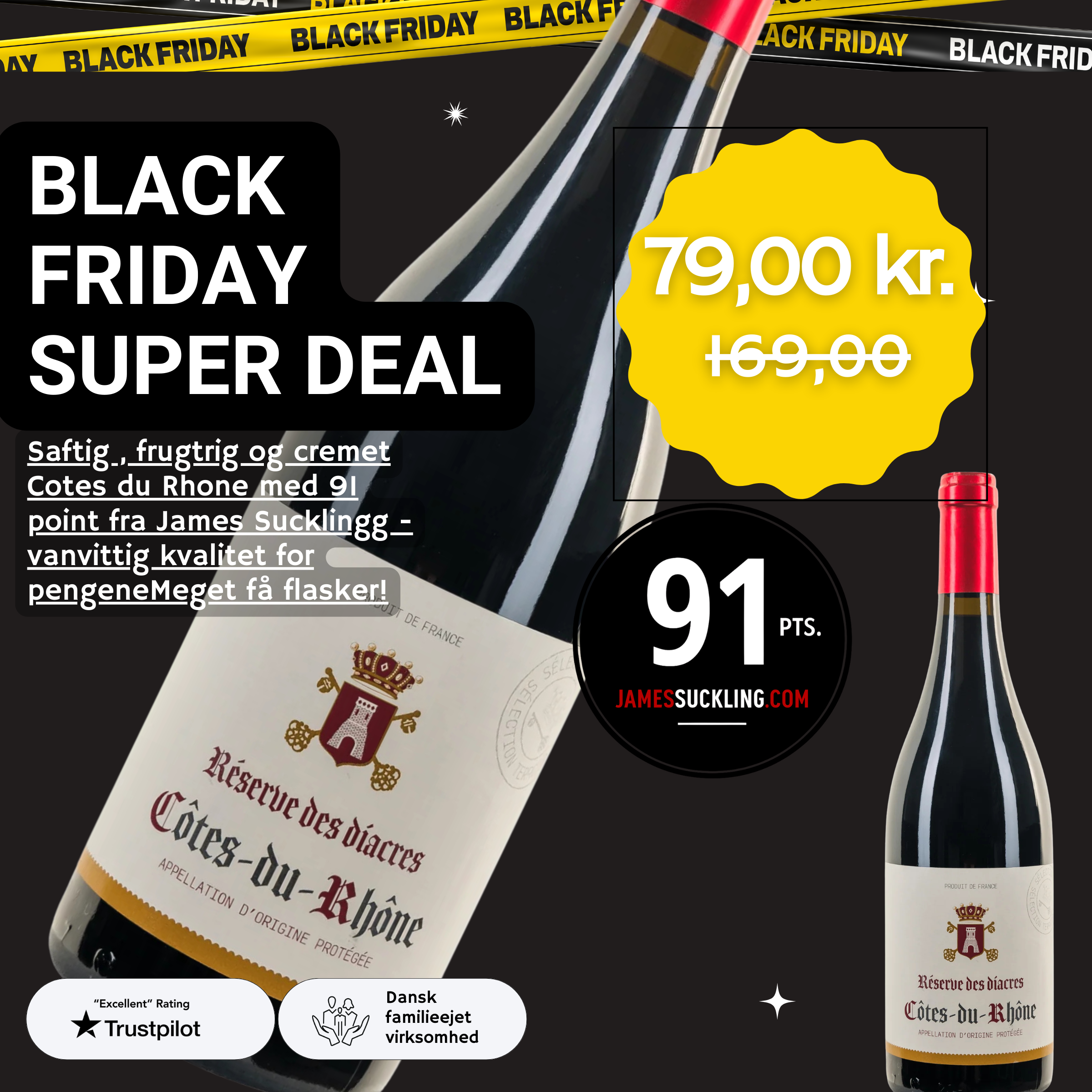 Réserve des Diacres Côtes du Rhône Red 2023