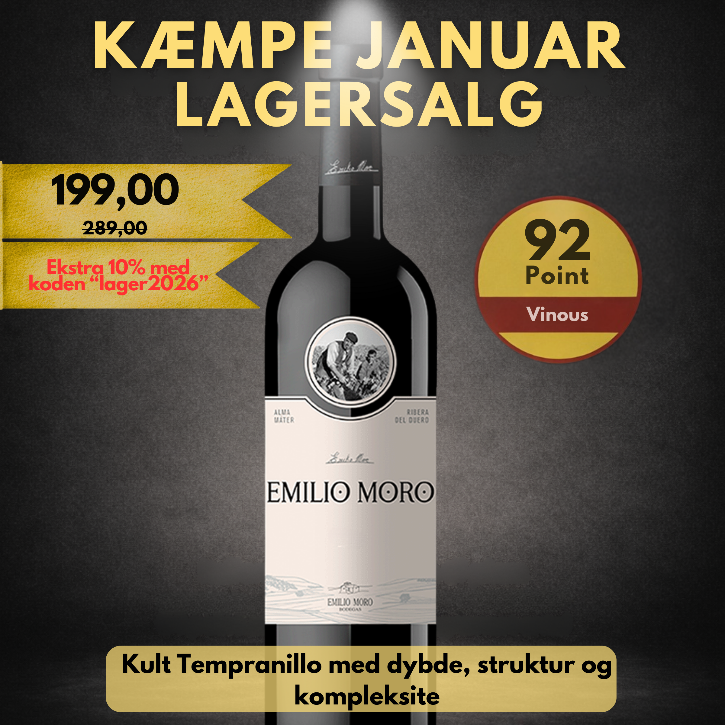 Bodegas Emilio Moro Ribera del Duero 2022