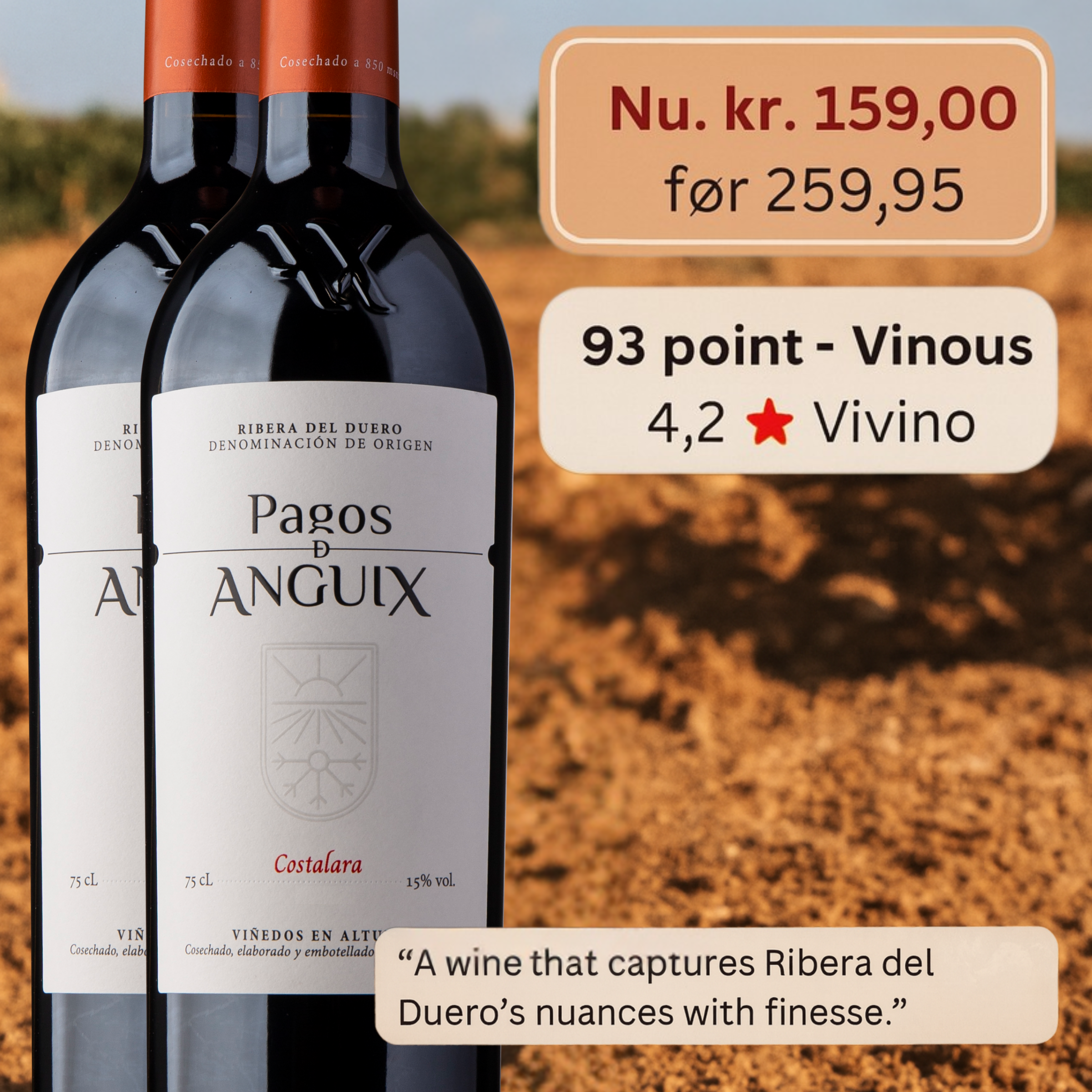 Juvé & Camps Pagos de Anguix Costalara 2021