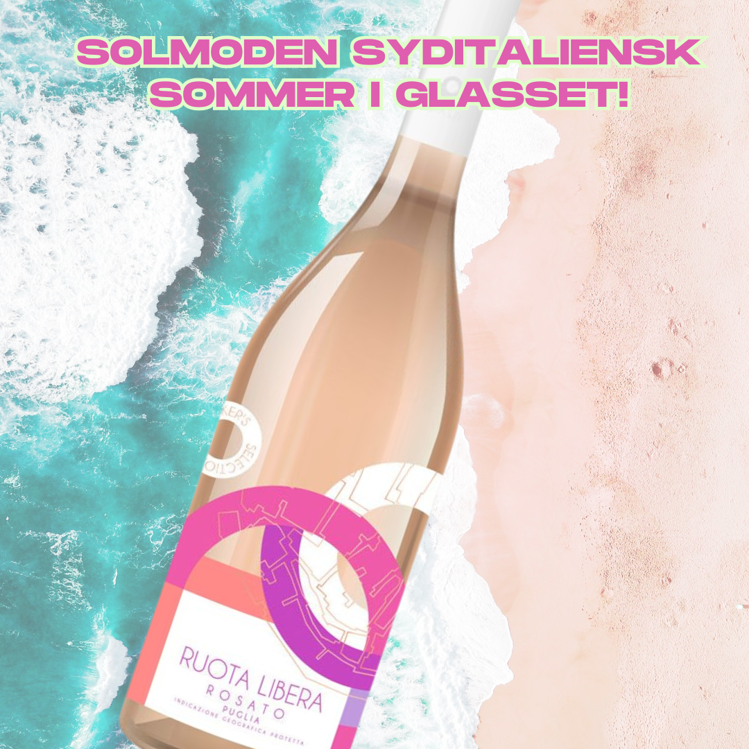 Progetto Vino Ruota Libera Rosato Puglia 2024