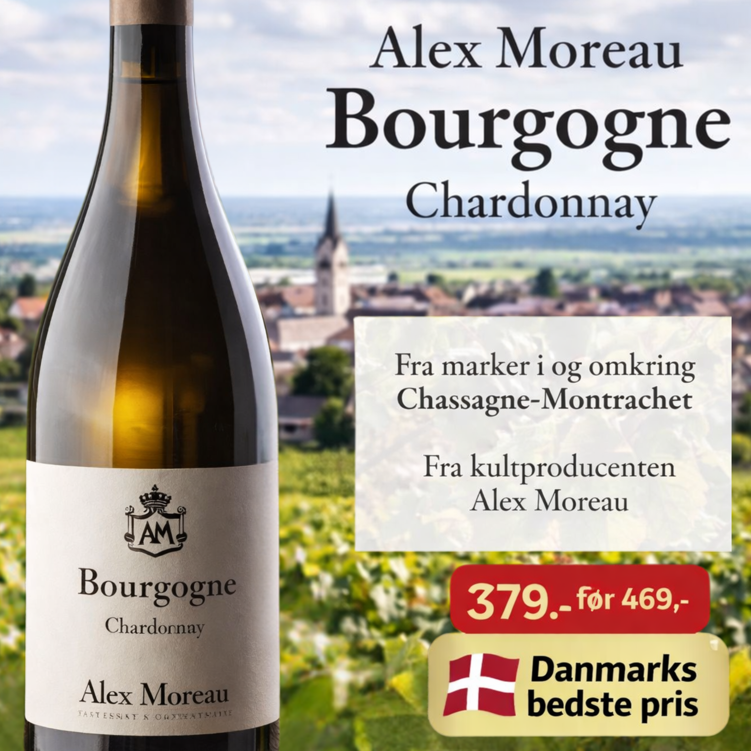 Alex Moreau Bourgogne Blanc, AOP 2023