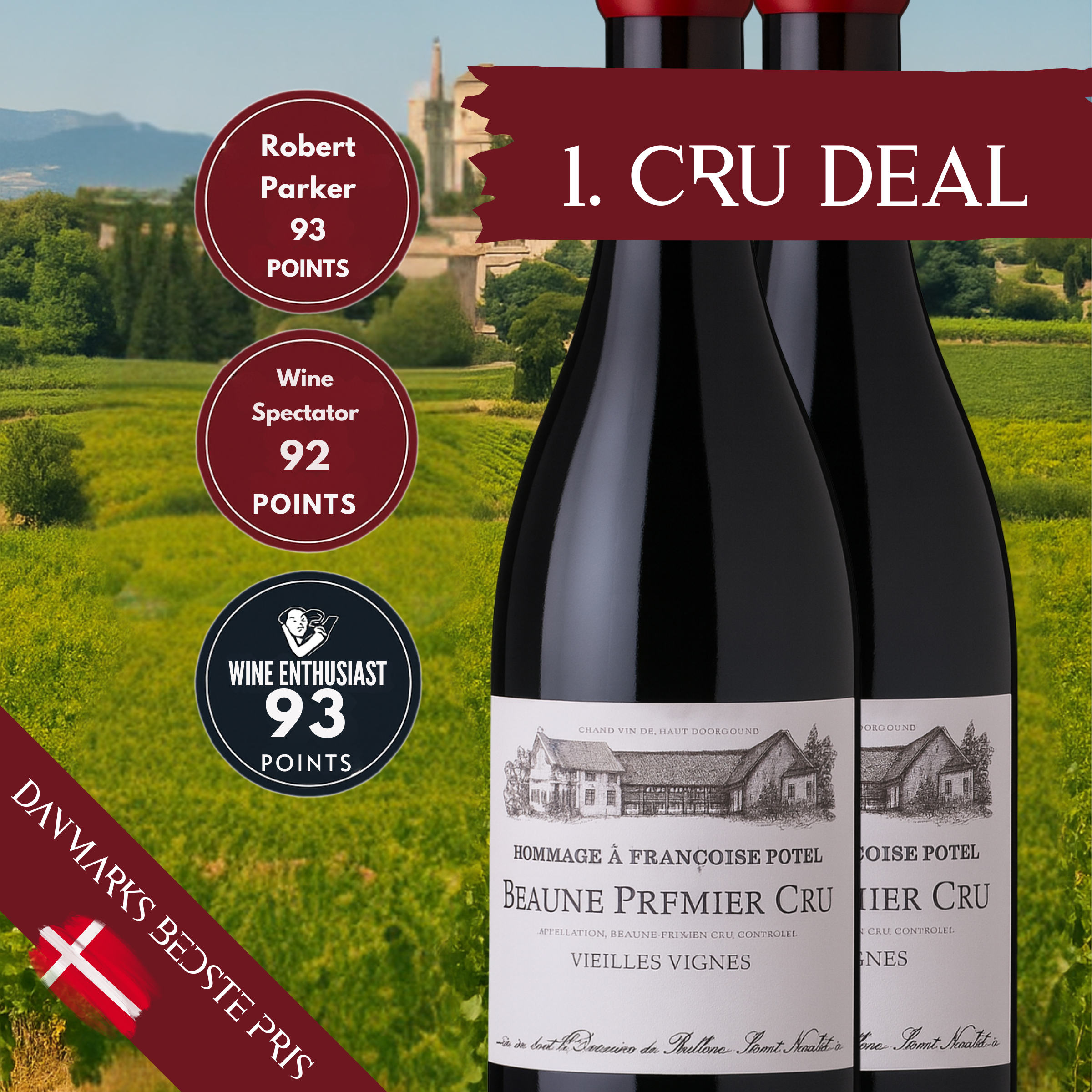 Domaine de Bellene 2022 Beaune 1. Cru Hommage a Francoise Potel