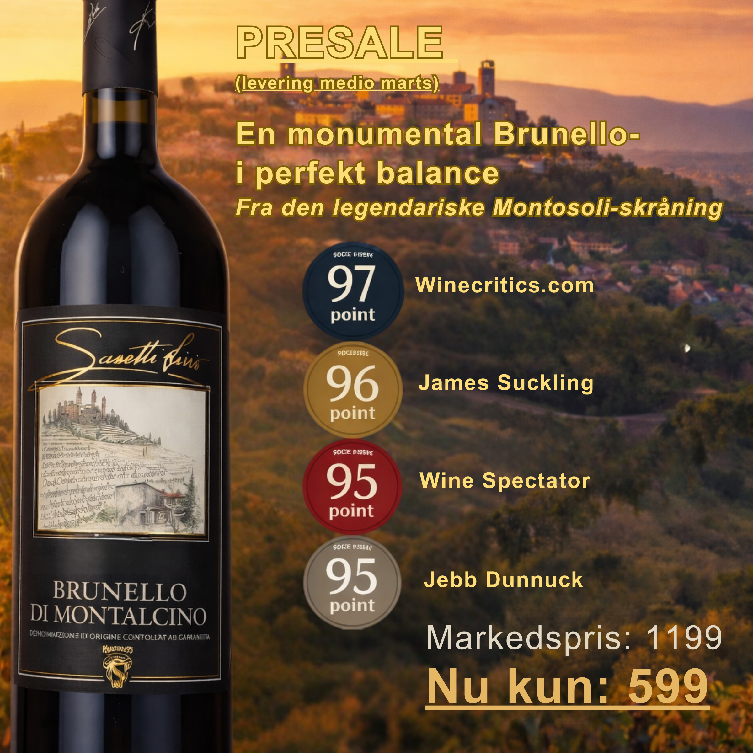 PRESALE <br> Sassetti Livio Pertimali Brunello di Montalcino DOCG 2015