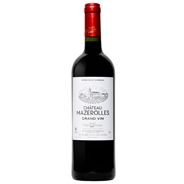 Château Mazerolles Grand Vin Blaye - Côtes de Bordeaux 2020